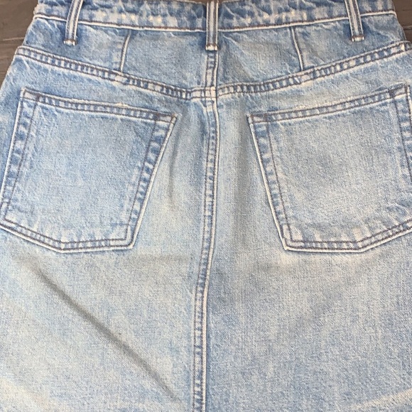 Helmut Lang Denim Mini Skirt Size 28 Medium Blue Wash - Picture 6 of 13